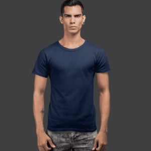 Masculina Lisa(Marinho)100%Algodão